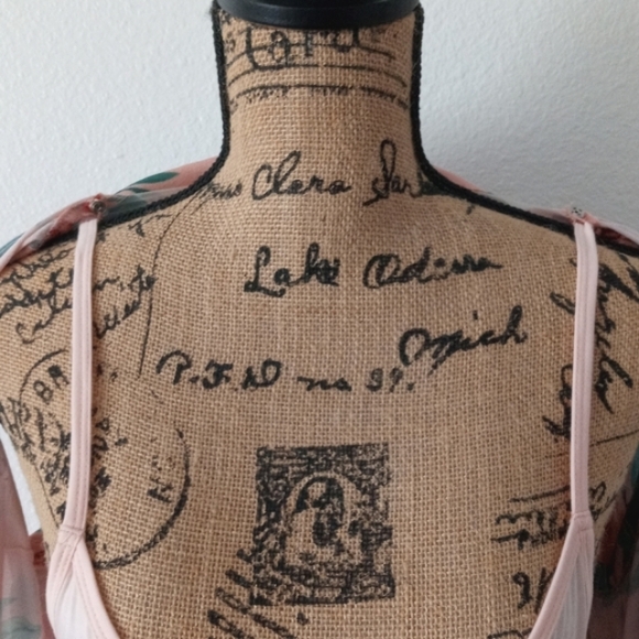 Soft Surroundings Chinoiserie Floral And Birds Maxi Dress - Picture 10 of 12